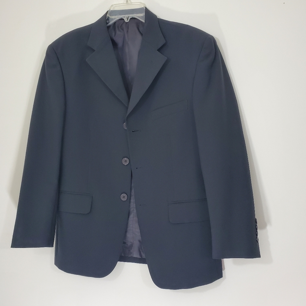 Vittoria St. Angelo Gray Blazer, Size 38 Short